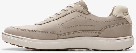 Clarks Mapstone Trail Stone Nubuck Sneakers Grijs