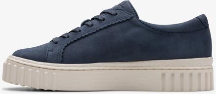 Clarks Mayhill Wandelschoenen Navy Nubuck Blauw - EU 37 / UK 4