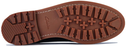 Clarks Men's Clarks Originals Foxwell Hall Shoes in Black Zwart