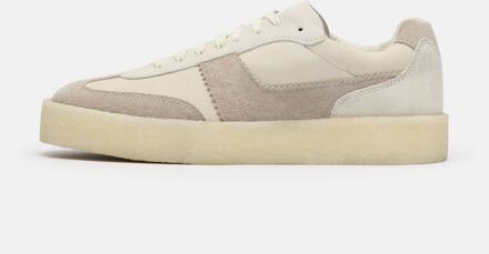 Clarks Men's Clarks Tor 80 Lace Up Trainers in White Wit - EU 42 / UK 8