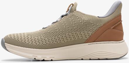 Clarks Motion Trek LO Sand Brei Sneakers Beige