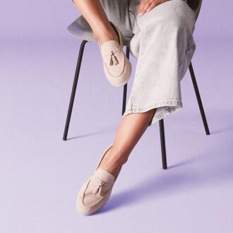 Clarks Narini Edge Zand Suède Schoenen Beige - EU 40.5 / UK 7