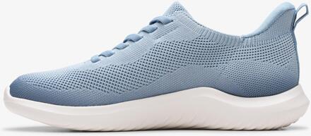 Clarks Nova Kant Blauw Grijs Sneakers - maat EU 41 / UK 7.5