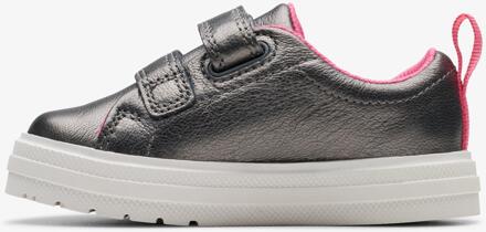 Clarks Nova Teen Peuter Geweermetaal Schoenen Metallic