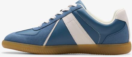 Clarks Nykole Stap Denim Sneakers - maat EU 36 / UK 3 Blauw