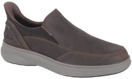 Clarks Original 26184413-53 heren instappers sportief - maat 43,5 Bruin