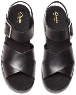 Clarks Original Coledale strap dames sandaal - maat 39,5 Zwart