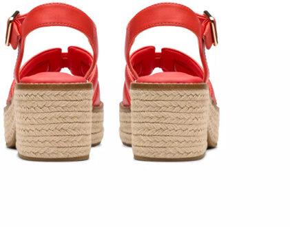 Clarks Original Coledale strap dames sandaal - maat 40 Rood