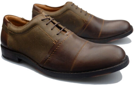 Clarks Original Getit man heren veterschoen - maat 42,5 Zwart