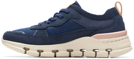 Clarks Original Nature x cove dames sneaker Blauw - 38