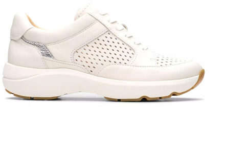 Clarks Original Tivoli walk dames sneaker Wit - 39,5