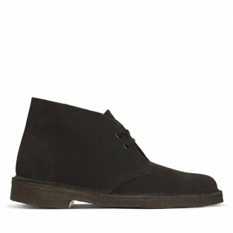 Clarks Originals Desert Boot Dames - Black Sde - Maat 36