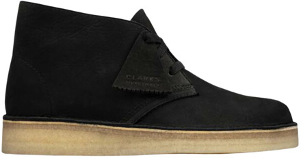 Clarks Originals Desert boots Desert Coal Nubuck Women Zwart - 36