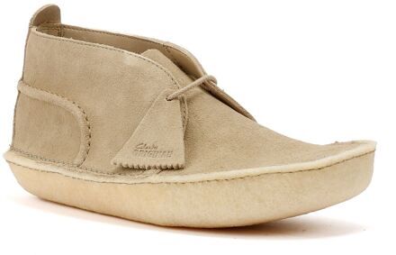 Clarks Originals Desert Rain Heren Beige Suède Laarzen
