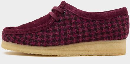 Clarks Originals Wallabee Harris Tweed Women's, paars - 38