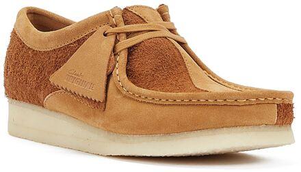 Clarks Originals Wallabee Herenschoenen Tan Leer - maat Beige