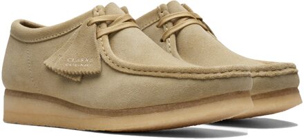Clarks Originals Wallabee Schoen Maple Suede Beige