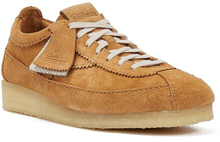 Clarks Originals Wallabee Tor Herenschoenen Mid Tan Suède - maat EU 39/ UK 6 Beige