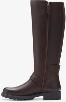 Clarks Orinoco2 Hoge Donkerbruine Lea Laarzen