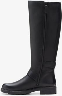 Clarks Orinoco2 Hoge Zwarte Leren Laarzen