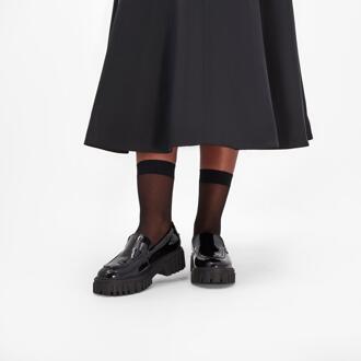 Clarks Page Loafer Zwarte Pat Schoenen