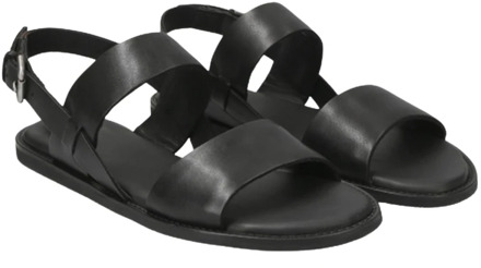 Clarks Platte sandalen Clarks , Black , Dames - 37 EU