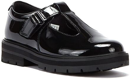 Clarks Prague Brill O kinderschoenen Zwart - EU 32.5 / UK 13.5