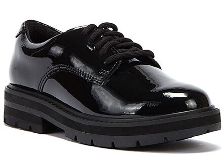 Clarks Prague Lace O kinderschoenen Zwart