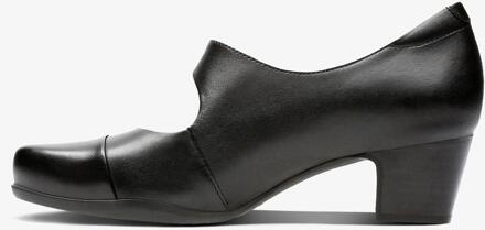 Clarks Rosalyn Wren Zwarte Leren Schoenen - EU 37 / UK 4