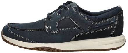 Clarks Sailview Lace Blauw - 42