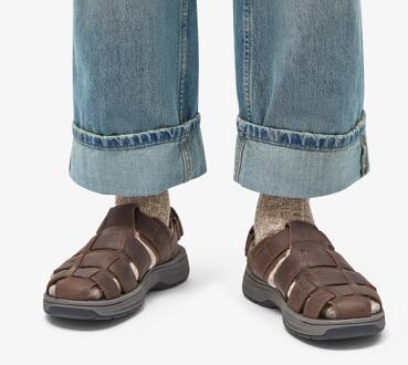 Clarks Saltway Cove Donkerbruine Lea Sandalen - EU 42.5 / UK 8.5