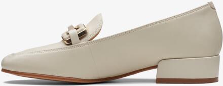 Clarks Seren30 Gemakkelijke Ivoor Leren Schoenen Wit - EU 38.5 / UK 5.5