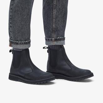 Clarks Solsbury Gemakkelijke Zwarte Leren Boten