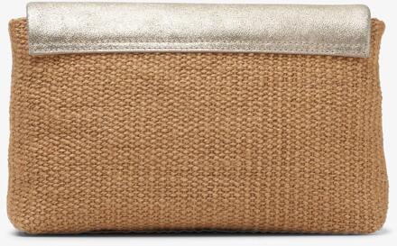 Clarks Sommerige Kleine Champagne Leren Tas - maat Goud