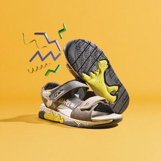 Clarks Spiney Tail K Grey Sandalen Grijs