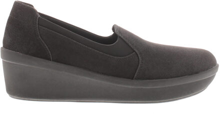 Clarks Step Rose Moon Damesschoenen Zwart