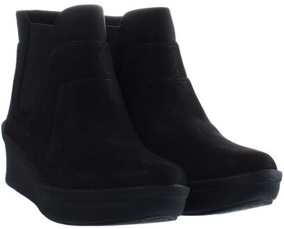 Clarks Step Rose Sun Dames Zwart Laarzen - EU 38.5 / UK 5.5