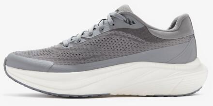 Clarks Tawstock Kant Grijze Breisel Sneakers Grijs