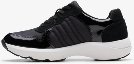 Clarks Tivoli Sport Zwarte Combi Schoenen - EU 37 / UK 4
