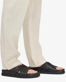 Clarks Torford Cross Zwarte Leren Sandalen
