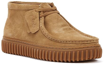 Clarks Torhill Hi Veterboot Heren Beige