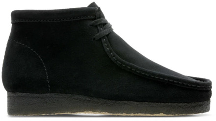 Clarks Wallabee Boot W Clarks , Black , Dames - 38 1/2 Eu,40 EU