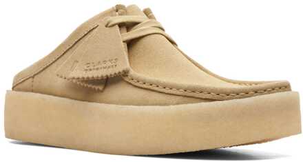 Clarks Wallabee Cup Suede herenschoenen in bruin