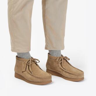 Clarks WallabeeEVO BT Donker Zand Suède Boots - maat Beige