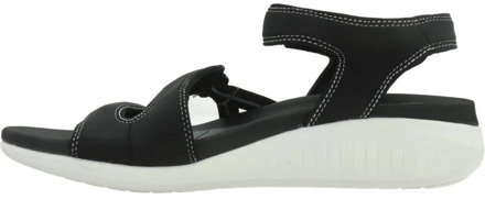 Clarks Wedges Clarks , Black , Dames - 39 1/2 Eu,37 EU