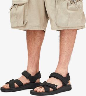 Clarks Wesley Shore Zwarte Leren Sandalen - EU 40.5 / UK 7