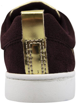 Clarks x Marvel City Hero Kinderen Burgundy Trainers Rood
