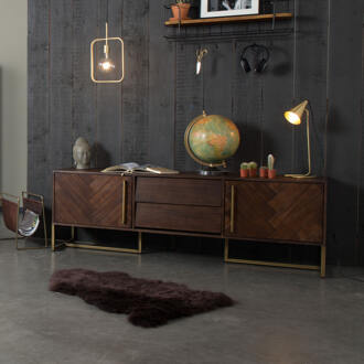 Class Dressoir Bruin, Goud