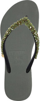 Classic aby army green legergroen - maat 37-38 Bruin/groen