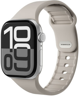Classic Band 2 bandje voor de Apple Watch Series 1 t/m 11 / SE / Ultra (44/45/46/49 mm) - Cream Beige - 49 mm